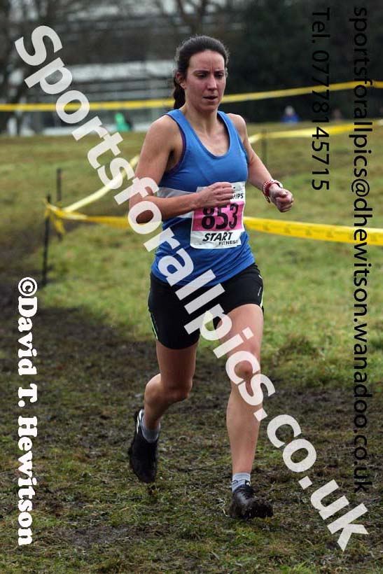 Senior womens North Eastern Cross Country, Aykley Heads, Durham. Photo: David T. Hewitson/Sports for All Pics